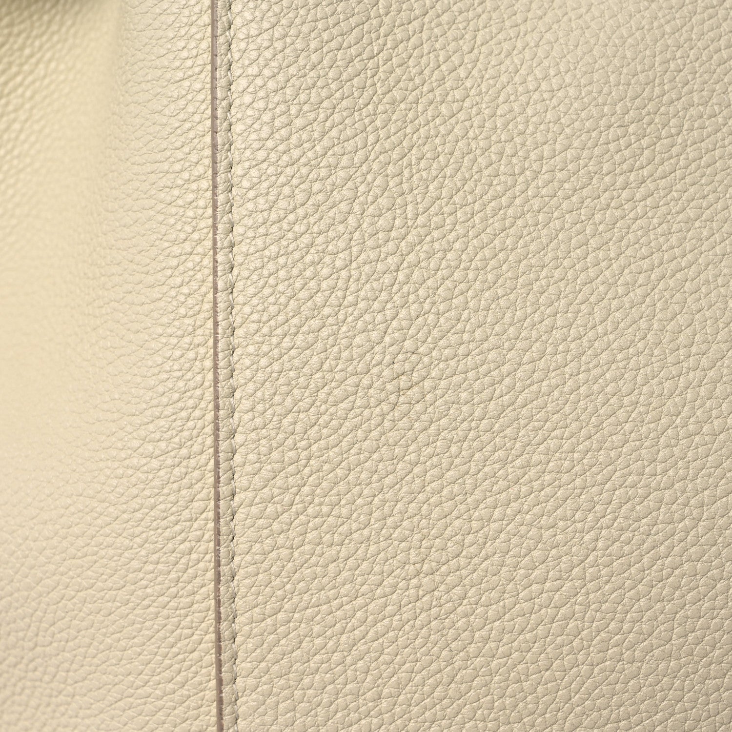Celine Soft Grained Calfskin Small Belt Cabas Phantom Chalk 13 of 16