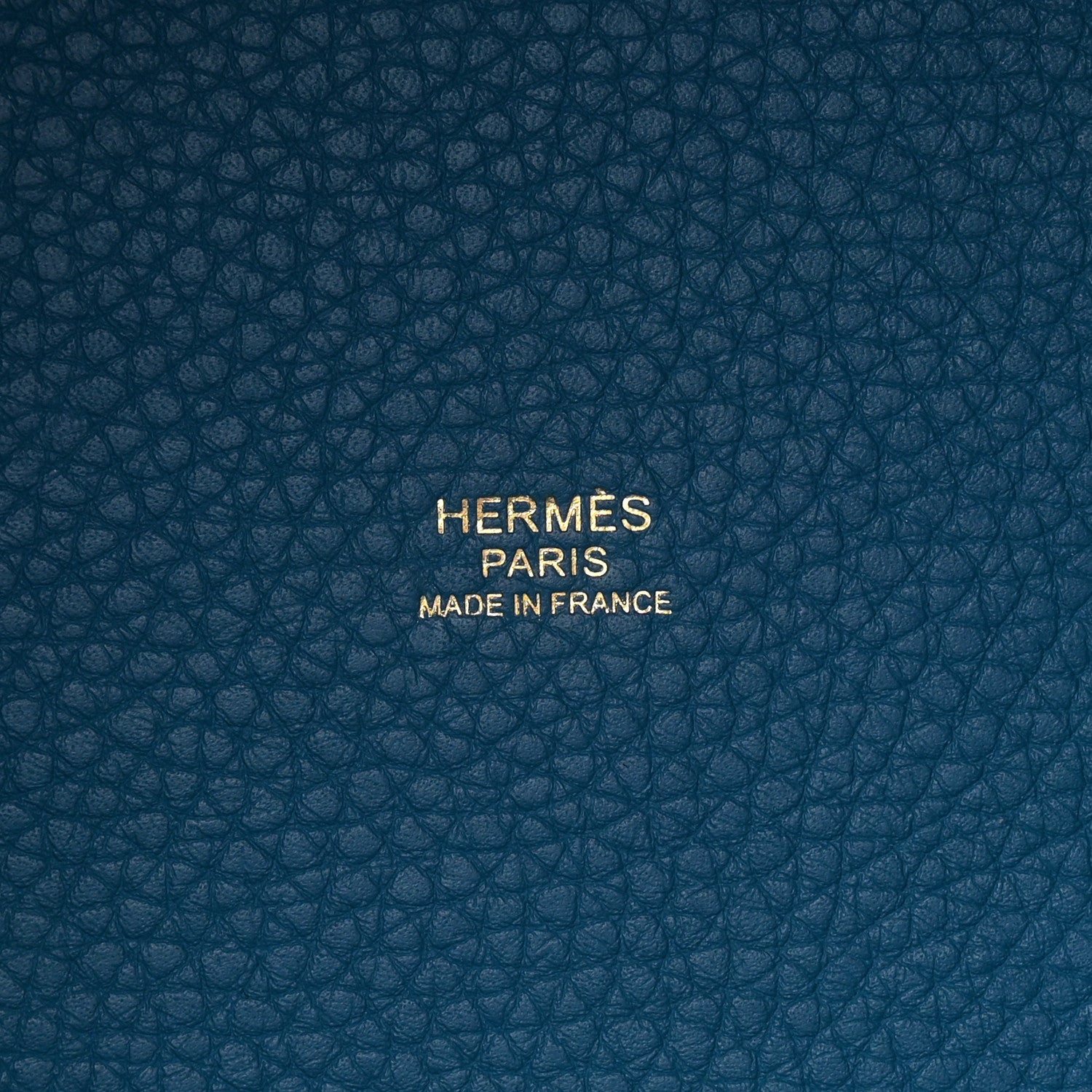 Hermes Taurillon Clemence Picotin Lock 18 PM Mykonos 6 of 10