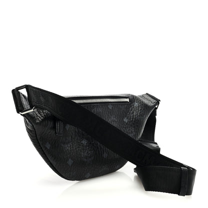 MCM Visetos Small Stark Belt Bag Black 3 of 8