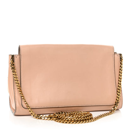 Chloe Nappa Medium Elle Chain Clutch Blush Nude 3 of 12