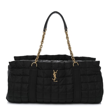 Saint Laurent Nylon Discovery Satchel Black 1 of 12