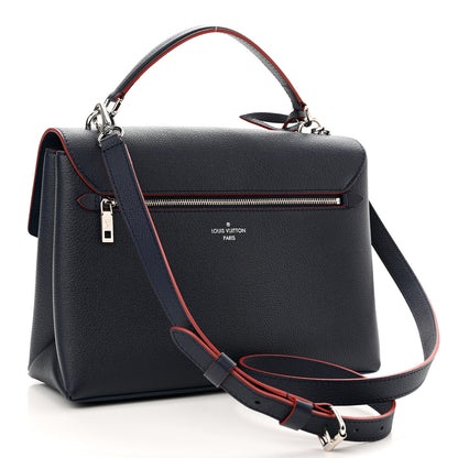 Louis Vuitton Soft Calfskin My Lockme Top Handle Marine Rouge 3 of 10
