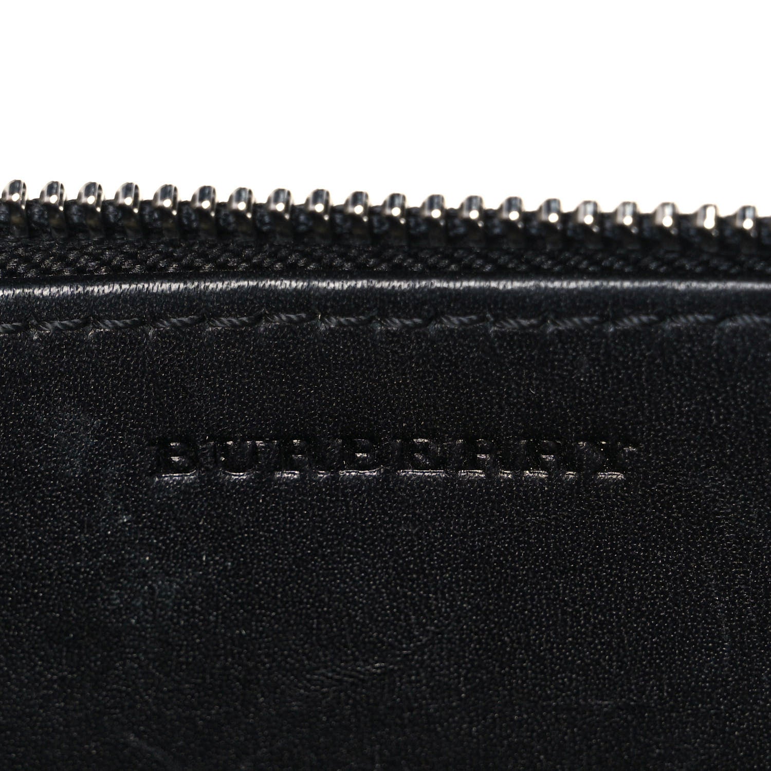 Burberry Mega Check Peyton Crossbody Clutch Bag Black 6 of 10