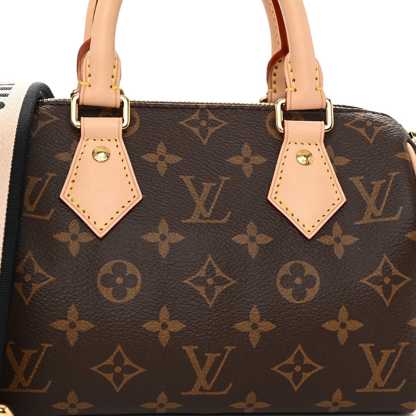 Monogram Speedy Bandouliere 20 Black