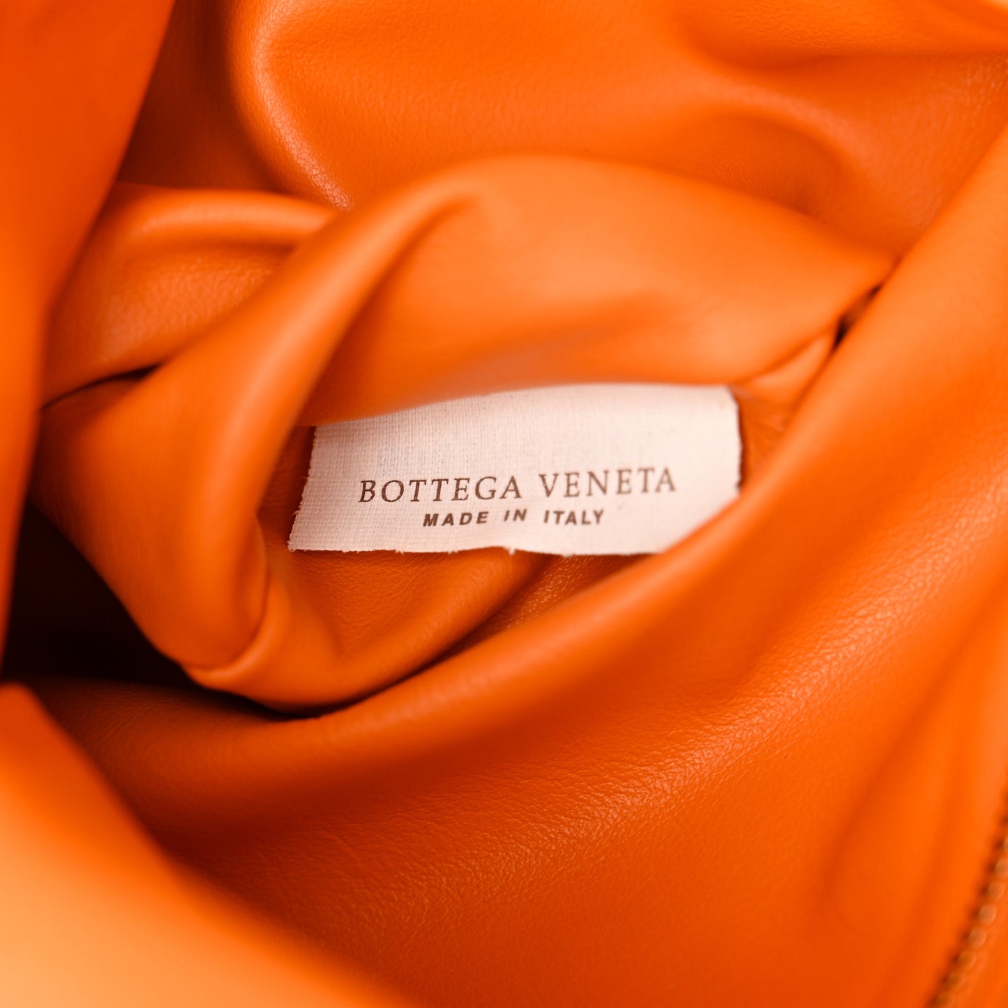 Nappa Intrecciato BV Twist Orange
