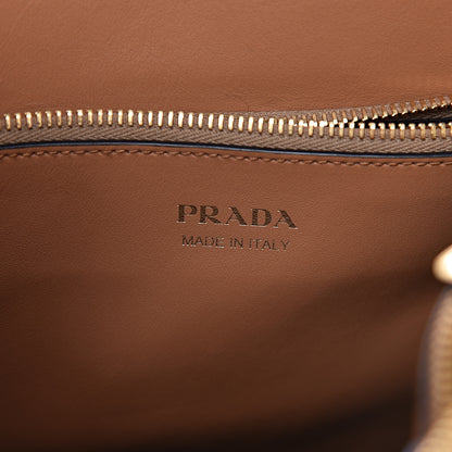 Prada Saffiano City Calf Medium Esplanade Tote Caramel 6 of 9