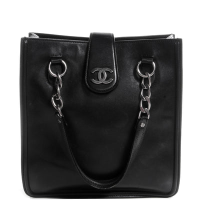 Chanel Calfskin Open Tote Black 1 of 8