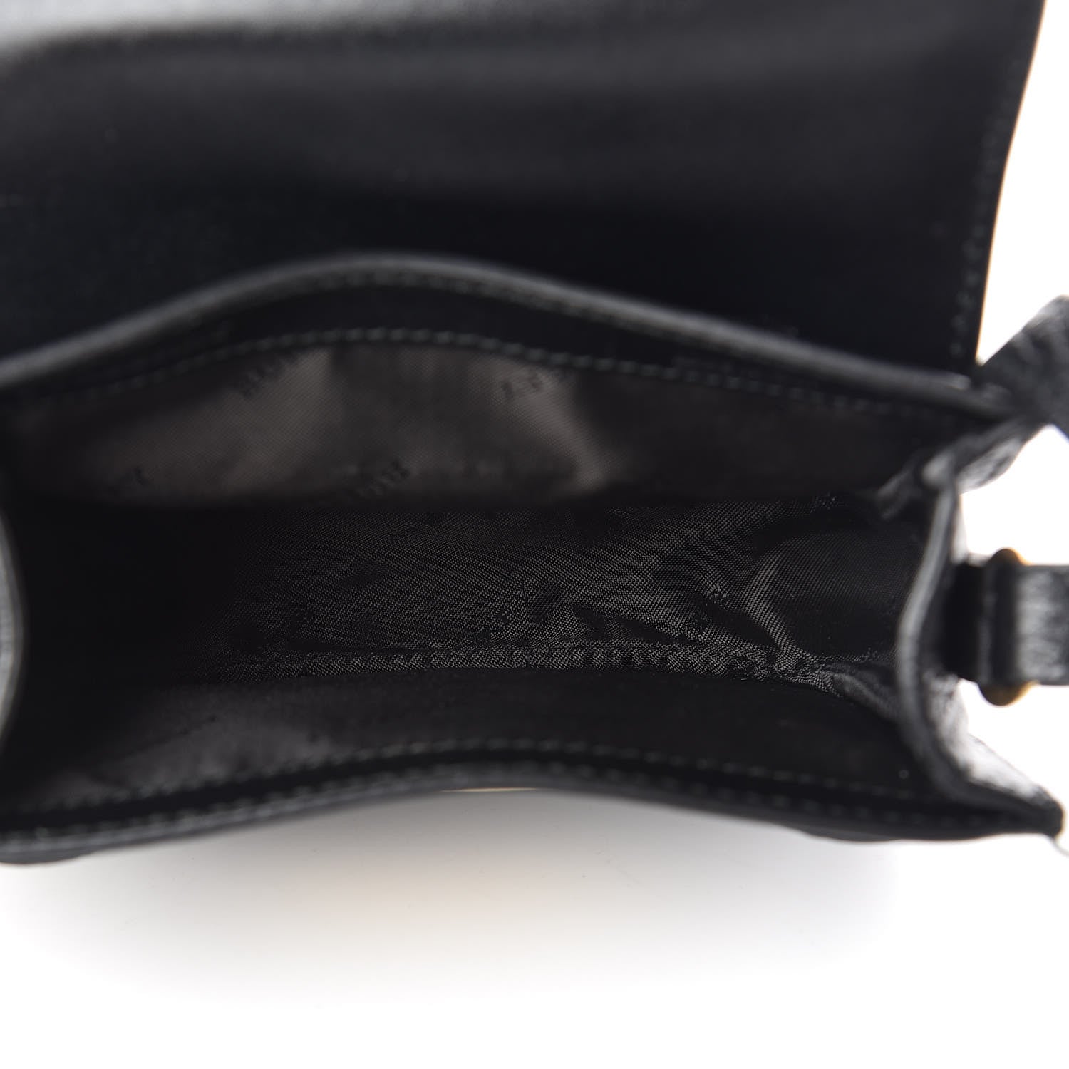 Burberry Grainy Calfskin Heritage Grain Mini Crossbody Bag Black 5 of 12