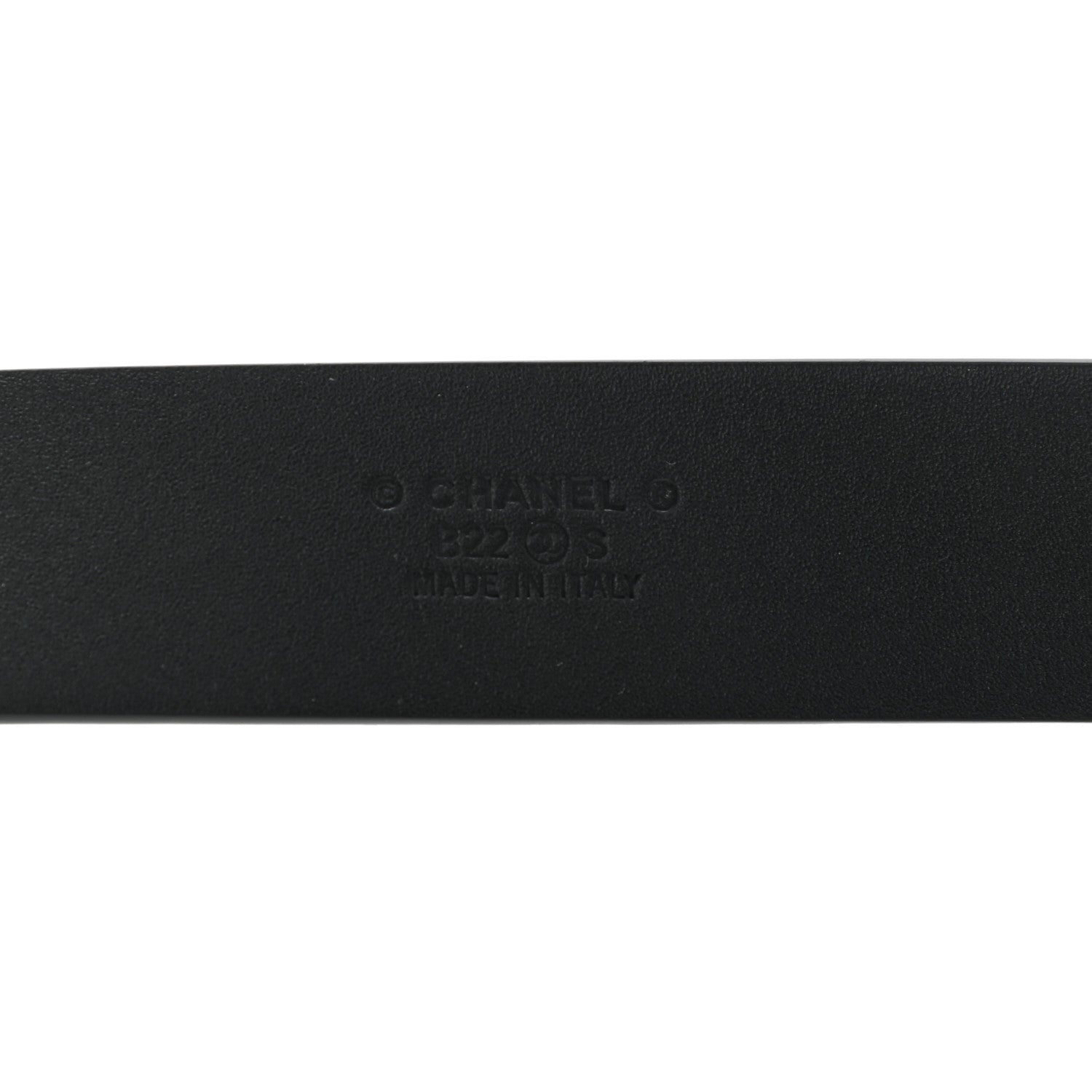 Chanel Lambskin CC Chain Belt 85 34 Black 3 of 7