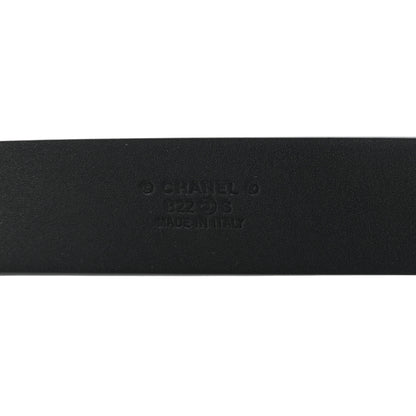 Chanel Lambskin CC Chain Belt 85 34 Black 3 of 7