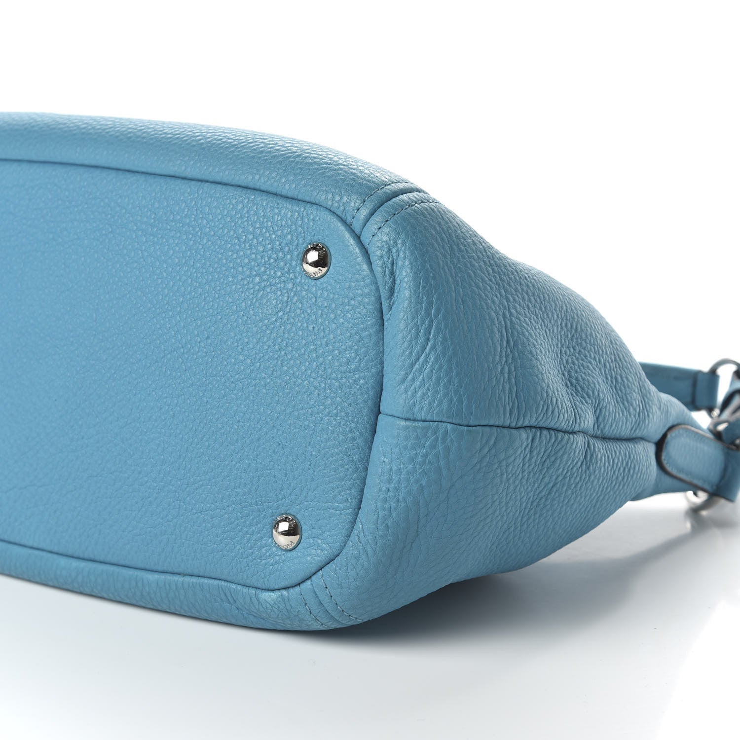 Prada Vitello Phenix Hobo Turchese 7 of 9