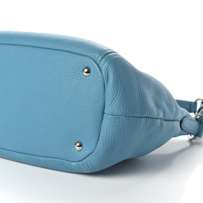 Prada Vitello Phenix Hobo Turchese 7 of 9