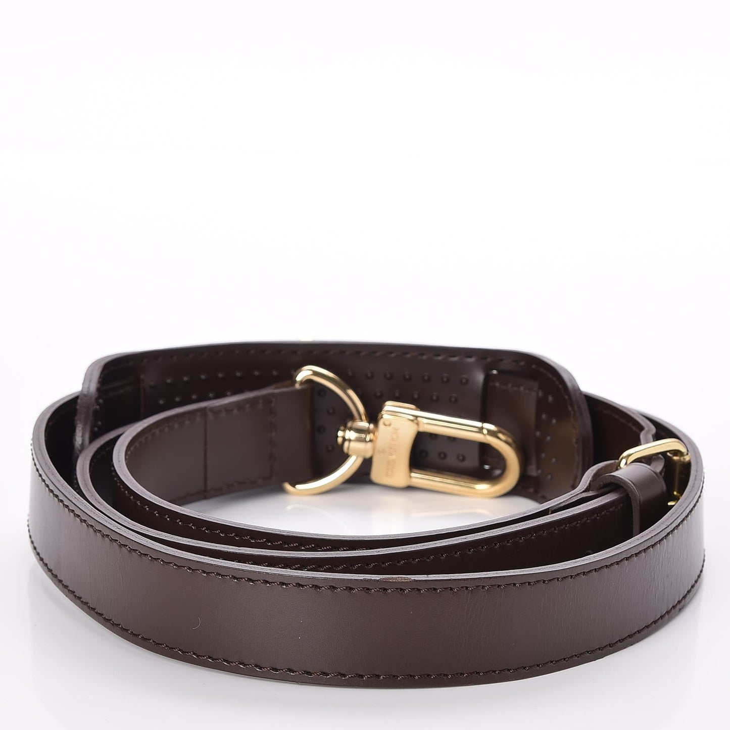 Calfskin 25mm Adjustable Shoulder Strap Brown