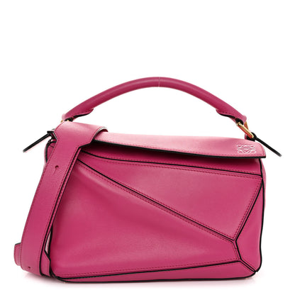 Loewe Calfskin Small Puzzle Bag Fuchsia 1 of 11
