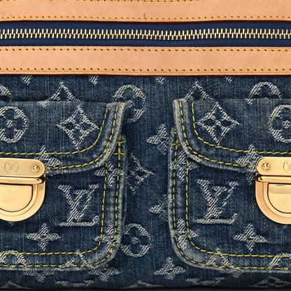 Louis Vuitton Monogram Denim Neo Speedy Blue 8 of 17