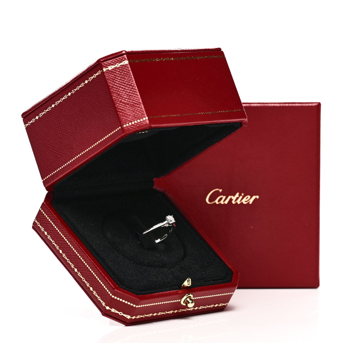 Platinum Diamond .21ct Solitaire 1895 Engagement Ring 47 4.25