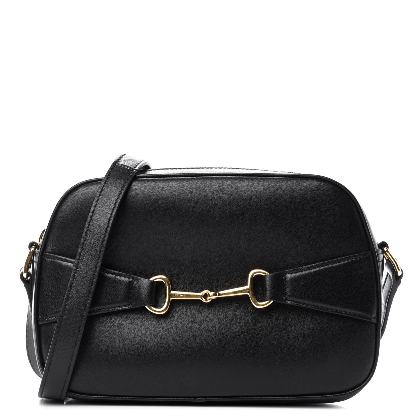 Calfskin Crecy Camera Bag Black