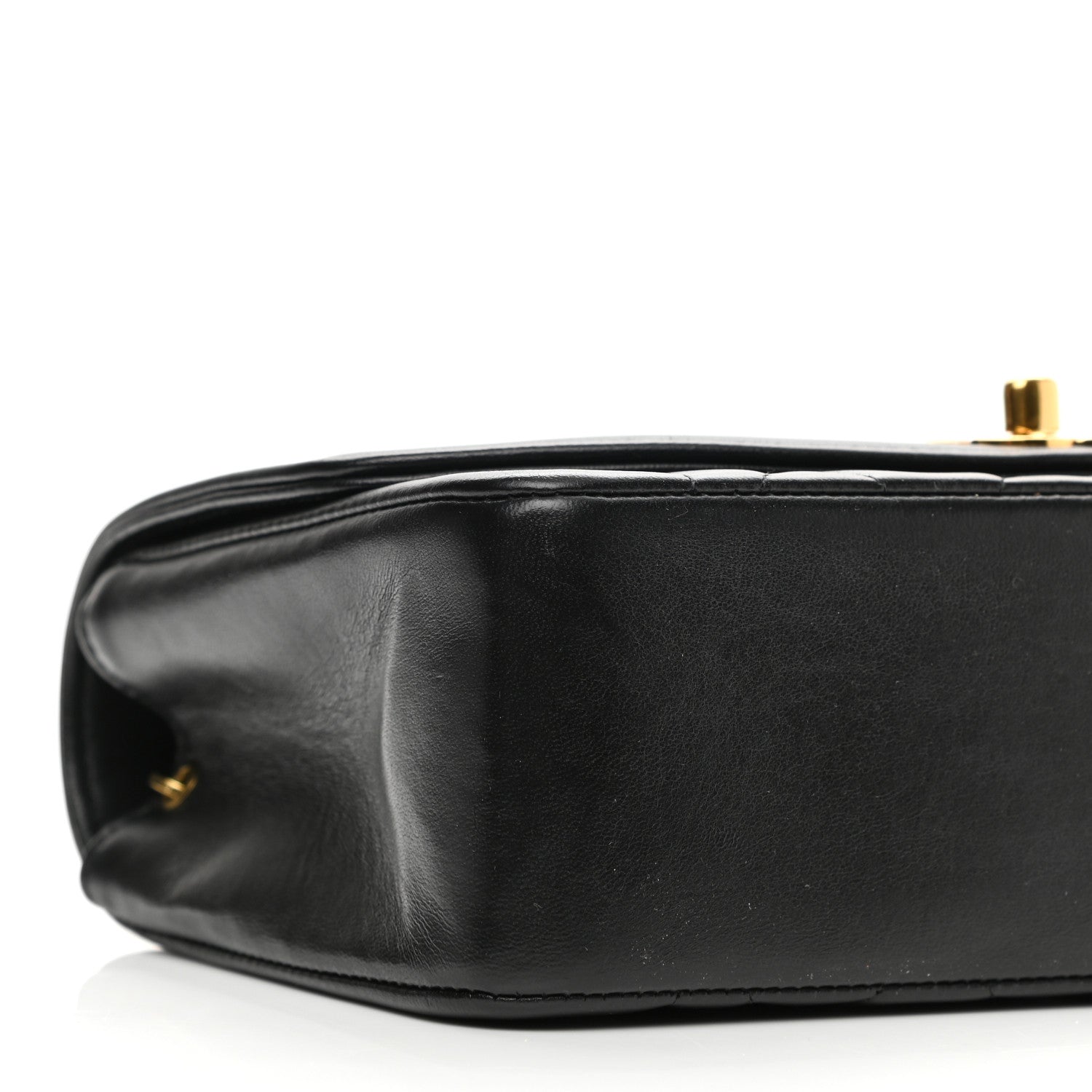 Chanel Lambskin Quilted Small Single Flap Black 10 of 11