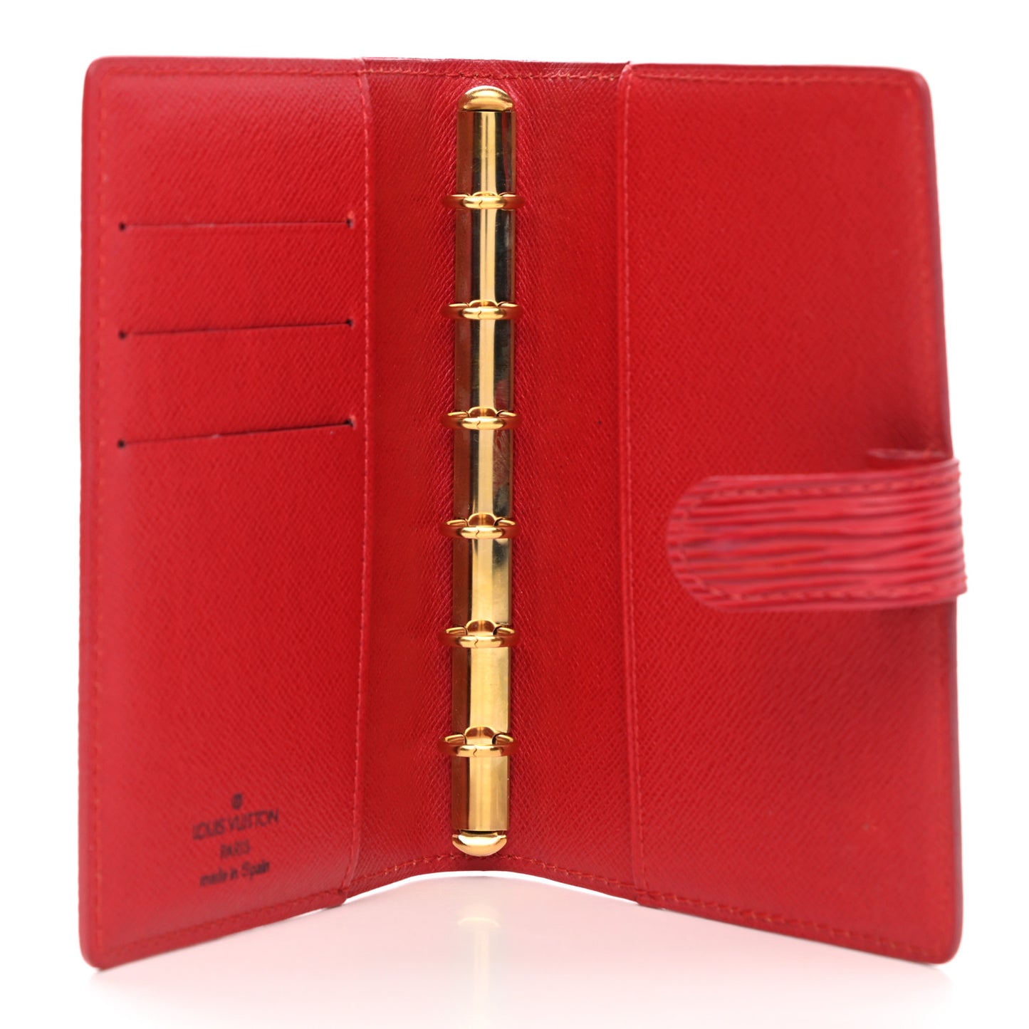 Epi Small Ring Agenda Cover Red