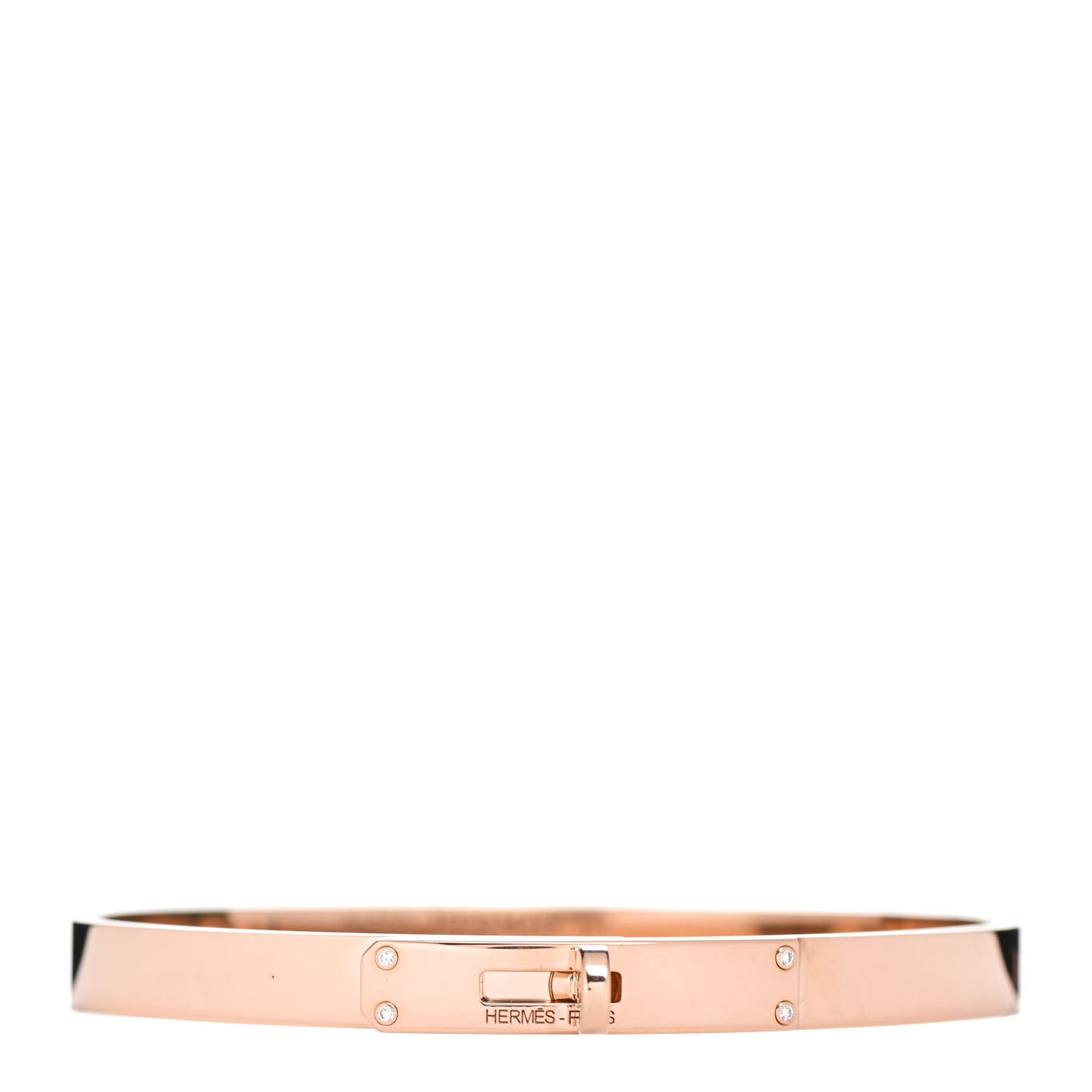 18K Rose Gold Diamond PM Kelly Bracelet SH