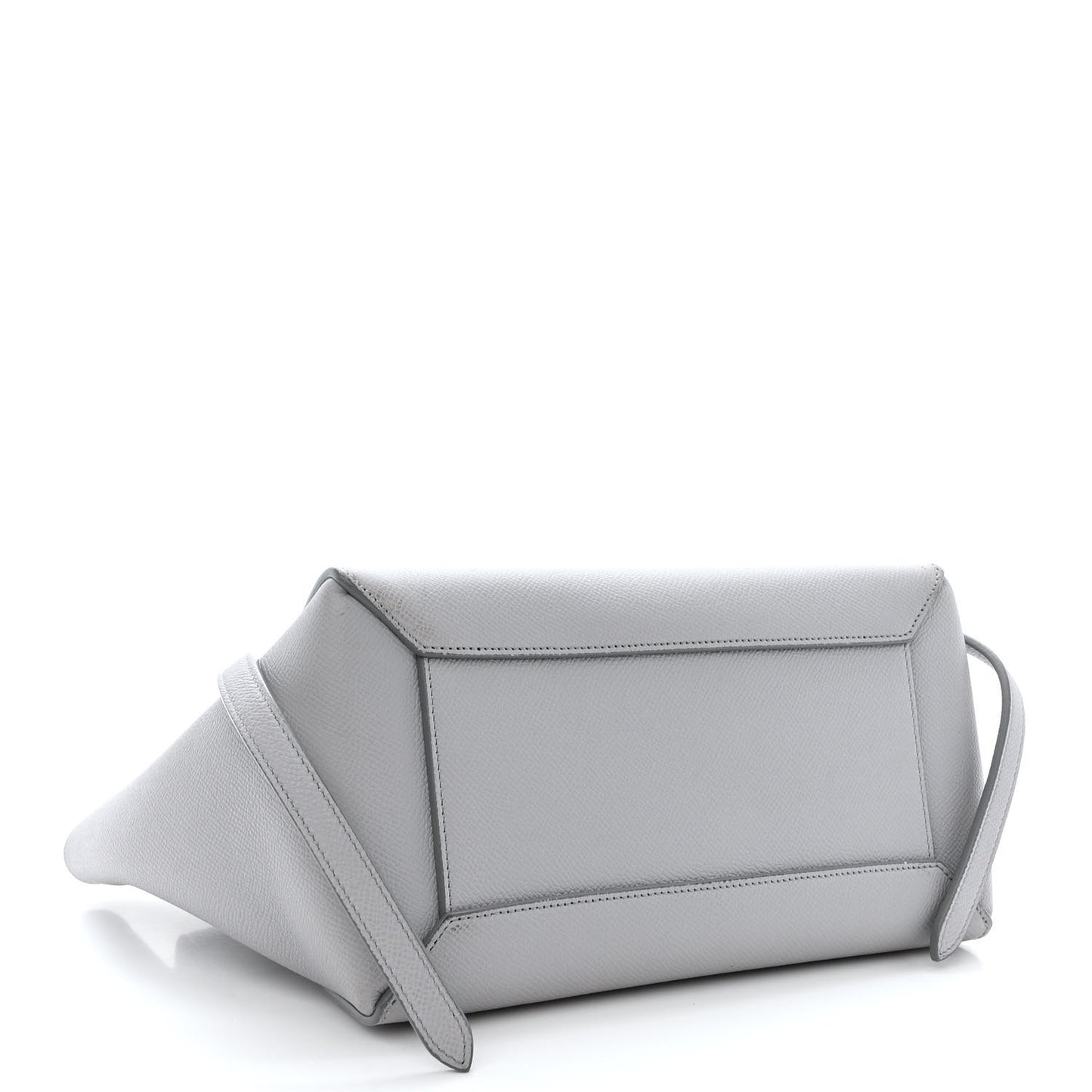 Grained Calfskin Micro Belt Bag Cloud