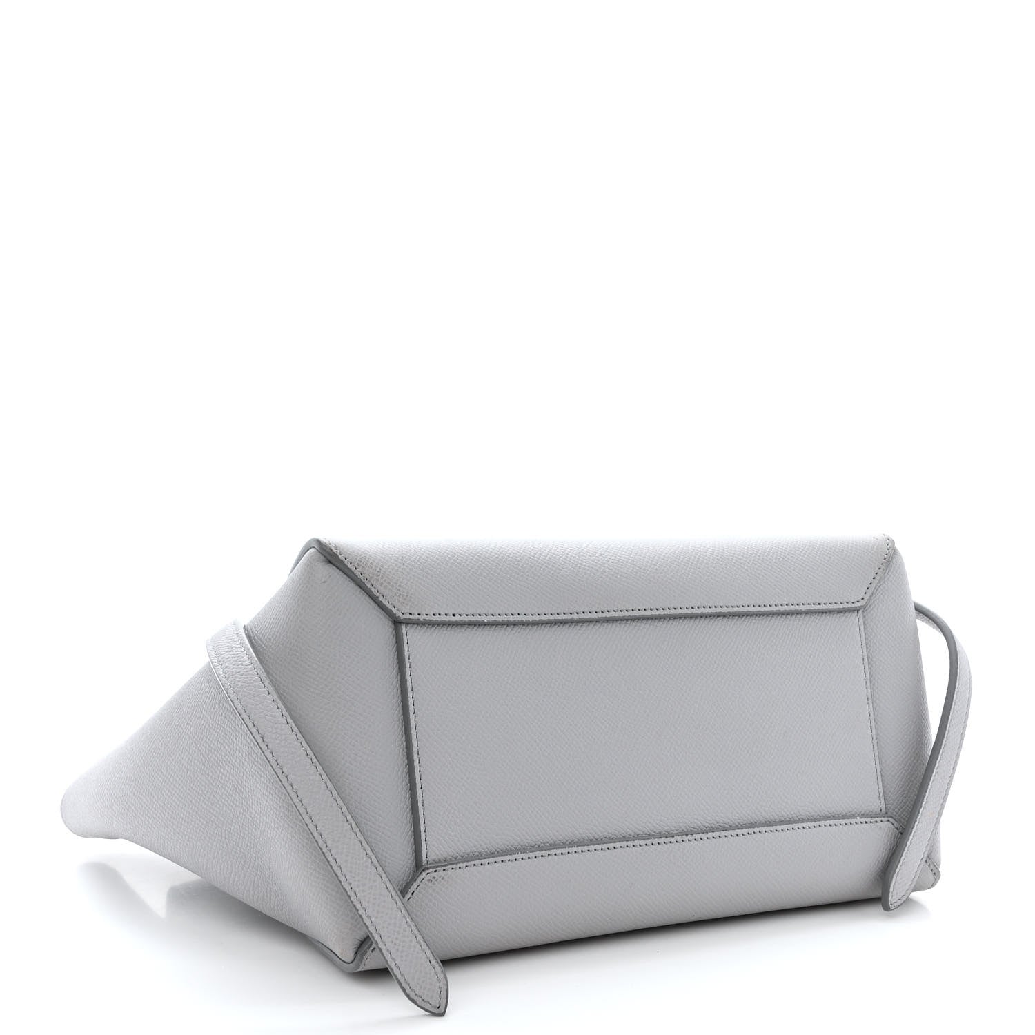 Celine Grained Calfskin Micro Belt Bag Cloud 4 of 14