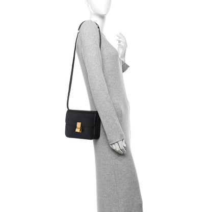 Celine Box Calfskin Teen Classic Box Flap Bag Black 2 of 11