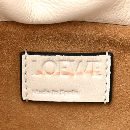 Loewe Calfskin Mini Flamenco Knot Clutch Angora 6 of 13