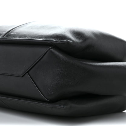 Celine Supple Natural Calfskin Medium Tri-Fold Bag Black 8 of 12