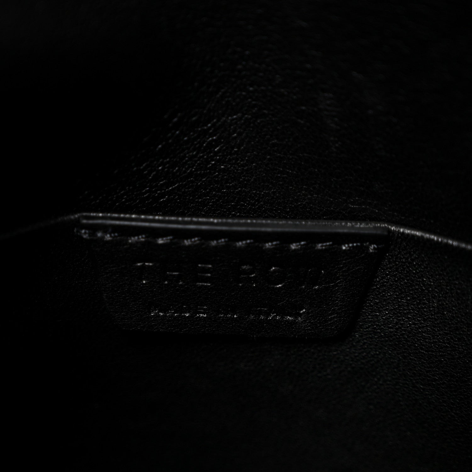 The Row Calfskin Ray Bag Black 6 of 9