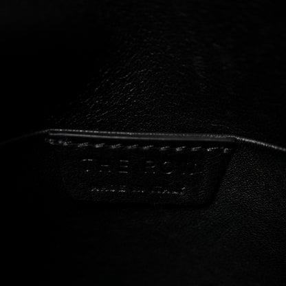 The Row Calfskin Ray Bag Black 6 of 9