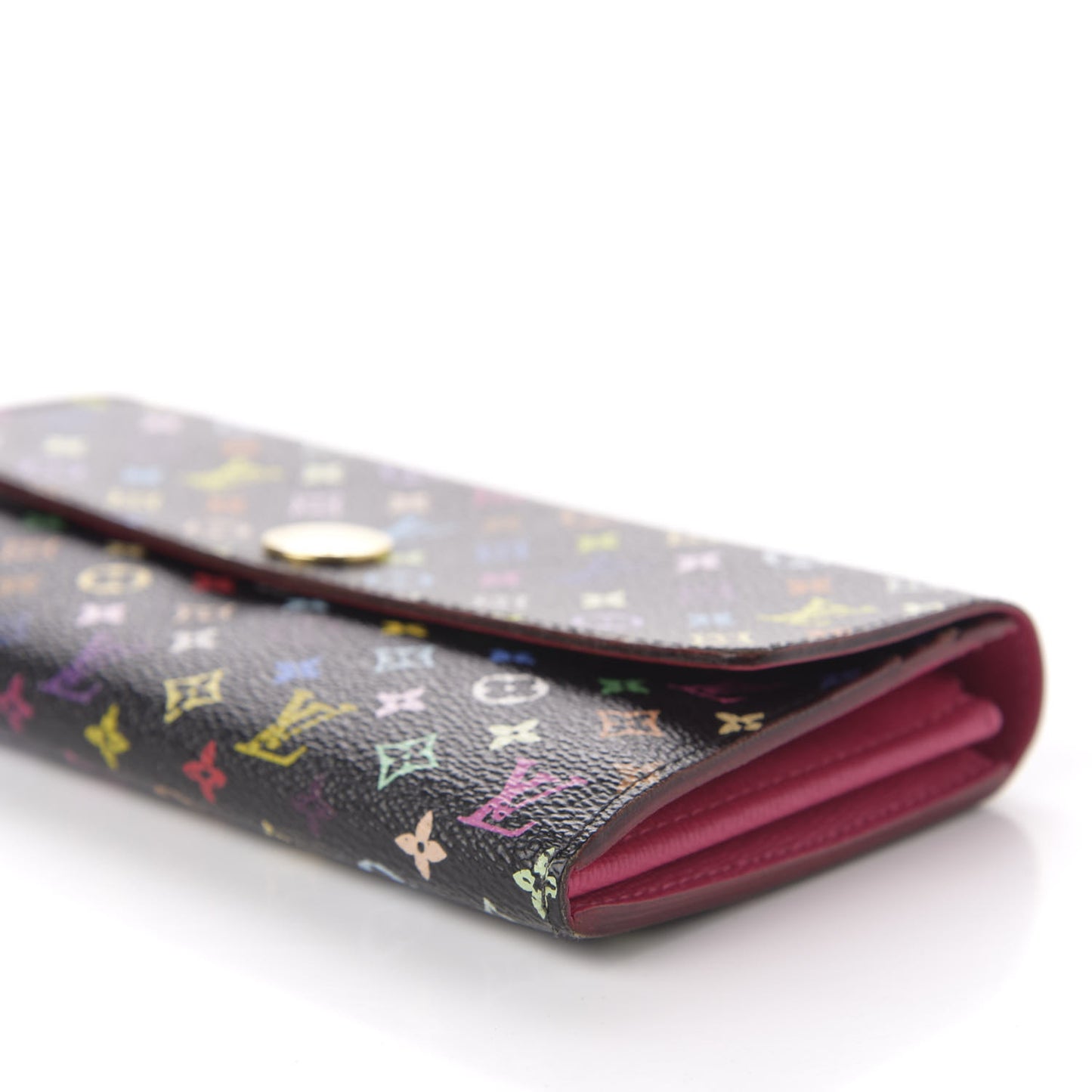 Monogram Multicolor Sarah Wallet Black Grenade