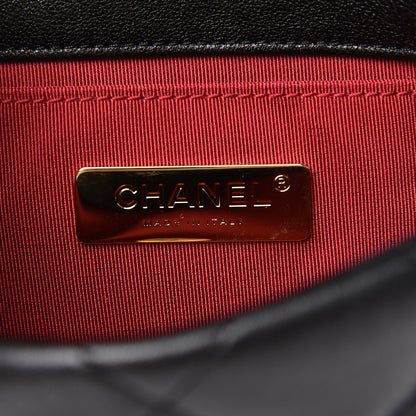 Chanel Lambskin Quilted Chanel 19 Waist Bag Black 5 of 10