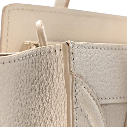 Celine Goatskin Nano Luggage White 11 of 13