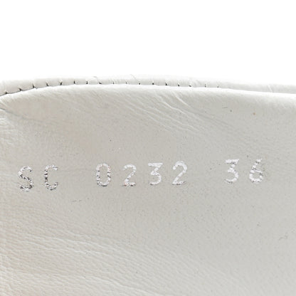 Louis Vuitton Lambskin Embossed Monogram Pool Pillow Flat Comfort Mule 36 White 8 of 11