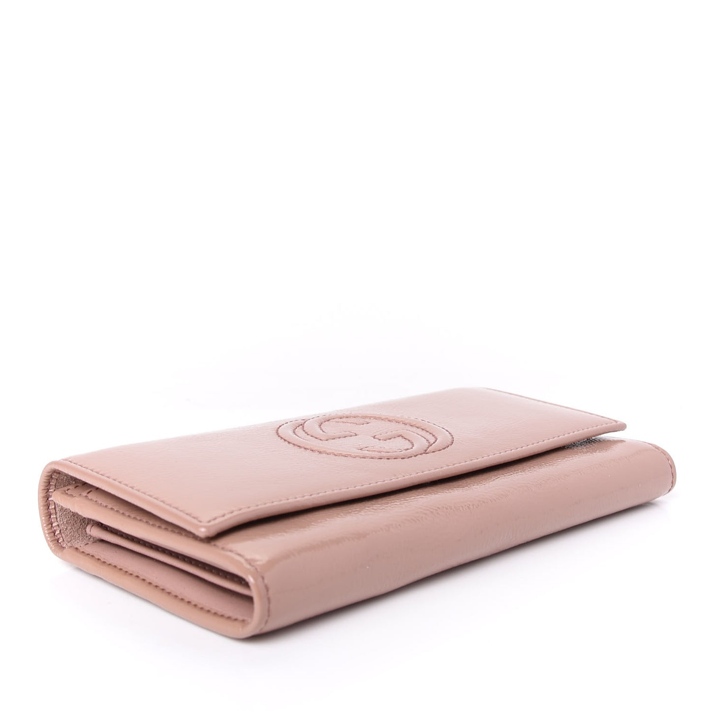 Patent Soho Continental Wallet Dark Cipria