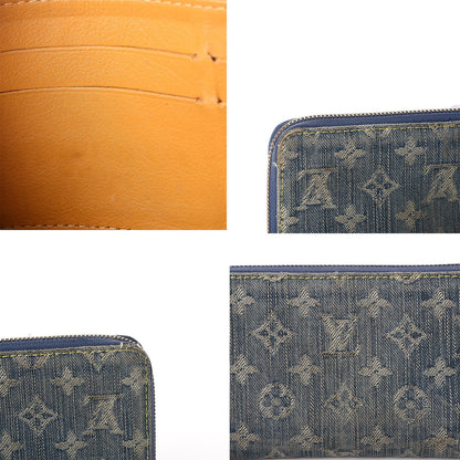 Louis Vuitton Monogram Denim Zippy Wallet Blue 11 of 17