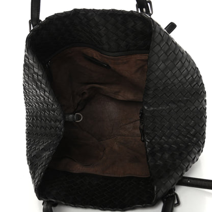 Bottega Veneta Nappa Intrecciato Medium Cesta Tote Black 4 of 4