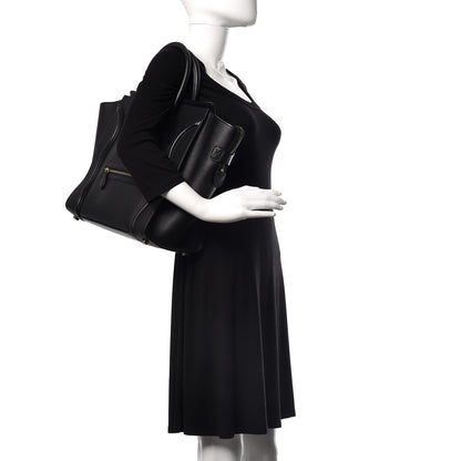 Celine Smooth Calfskin Mini Luggage Black 2 of 13