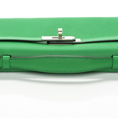 Hermes Swift Kelly Cut Clutch Pochette Bambou 20 of 22