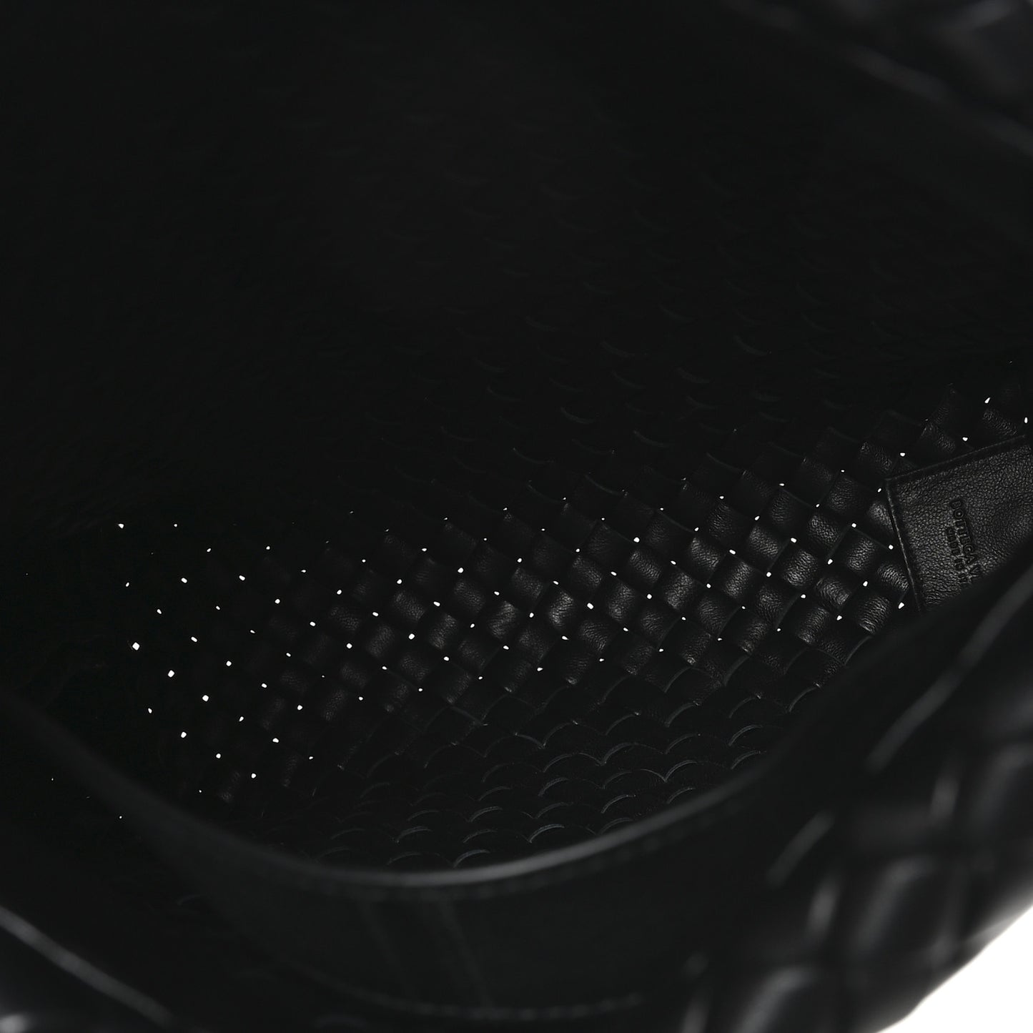 Nappa Intrecciato The Fold Crossbody Black