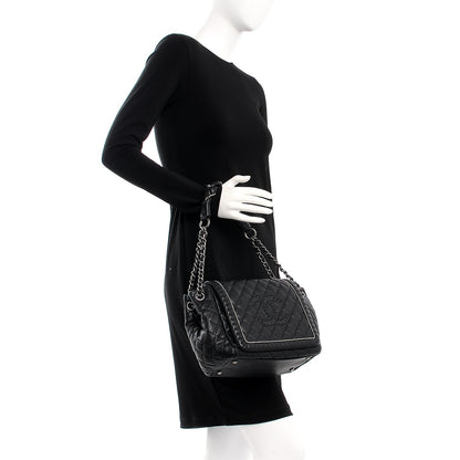 Chanel Calfskin Quilted Istanbul Accordion Flap Black 2 of 8