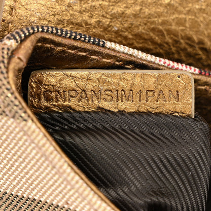 Burberry Metallic Calfskin Shoulder Bag Gold 8 of 12