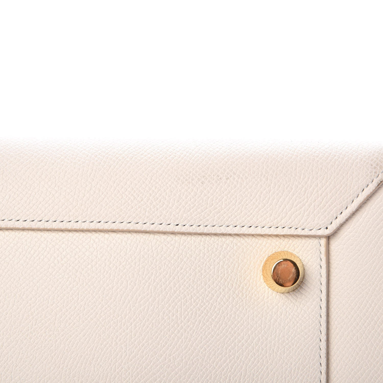 Celine Grained Calfskin Mini Belt Bag White 12 of 12
