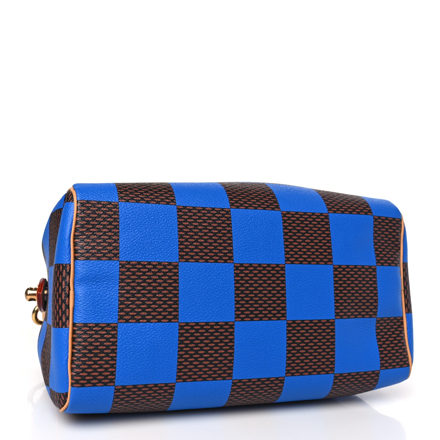 Louis Vuitton Damier Pop Speedy Bandouliere 25 Blue 4 of 8