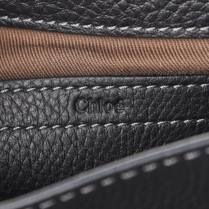 Chloe Calfskin Medium Marcie Round Crossbody Bag Black 6 of 8