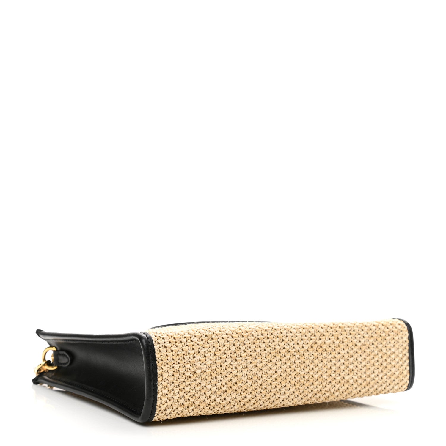 Louis Vuitton Raffia Calfskin Monogram Giant Pouch 3 of 8