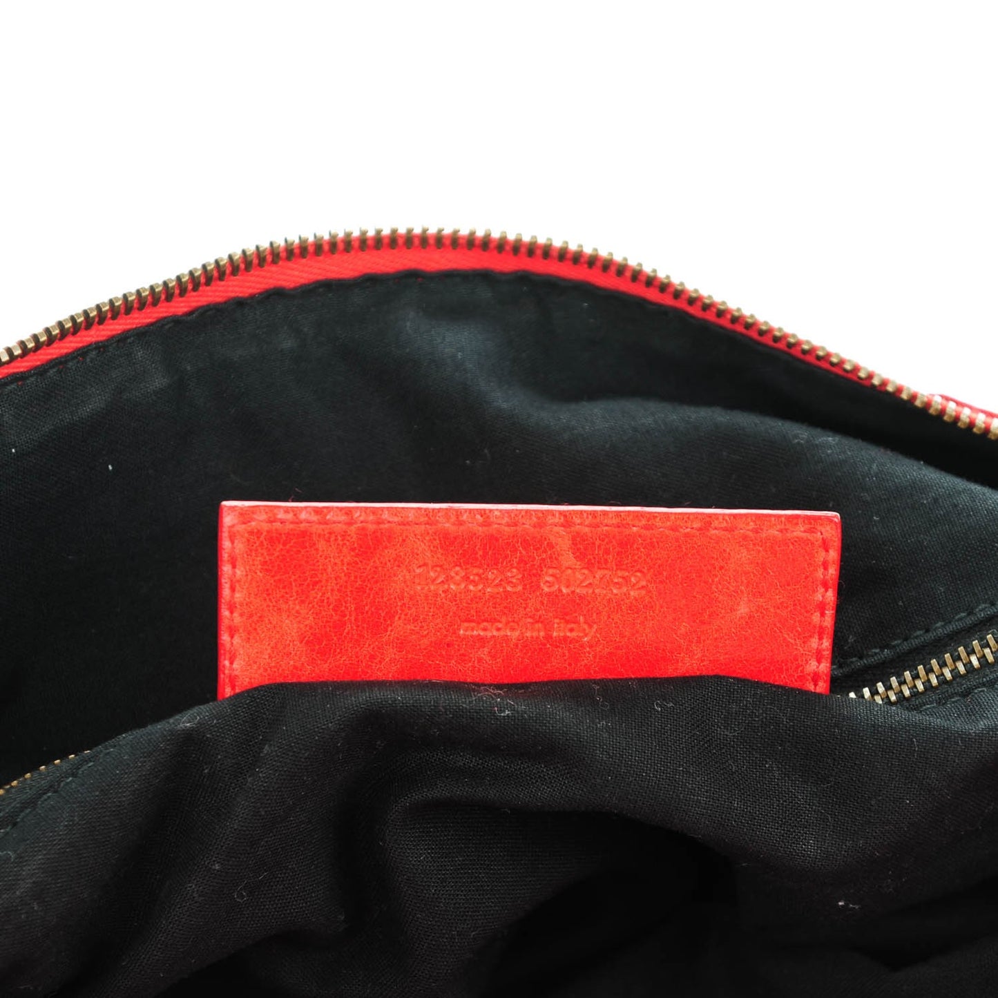 Chevre Classic Hardware Twiggy Red