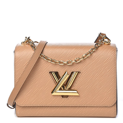 Louis Vuitton Epi Twist Shoulder Bag MM Camel 1 of 12