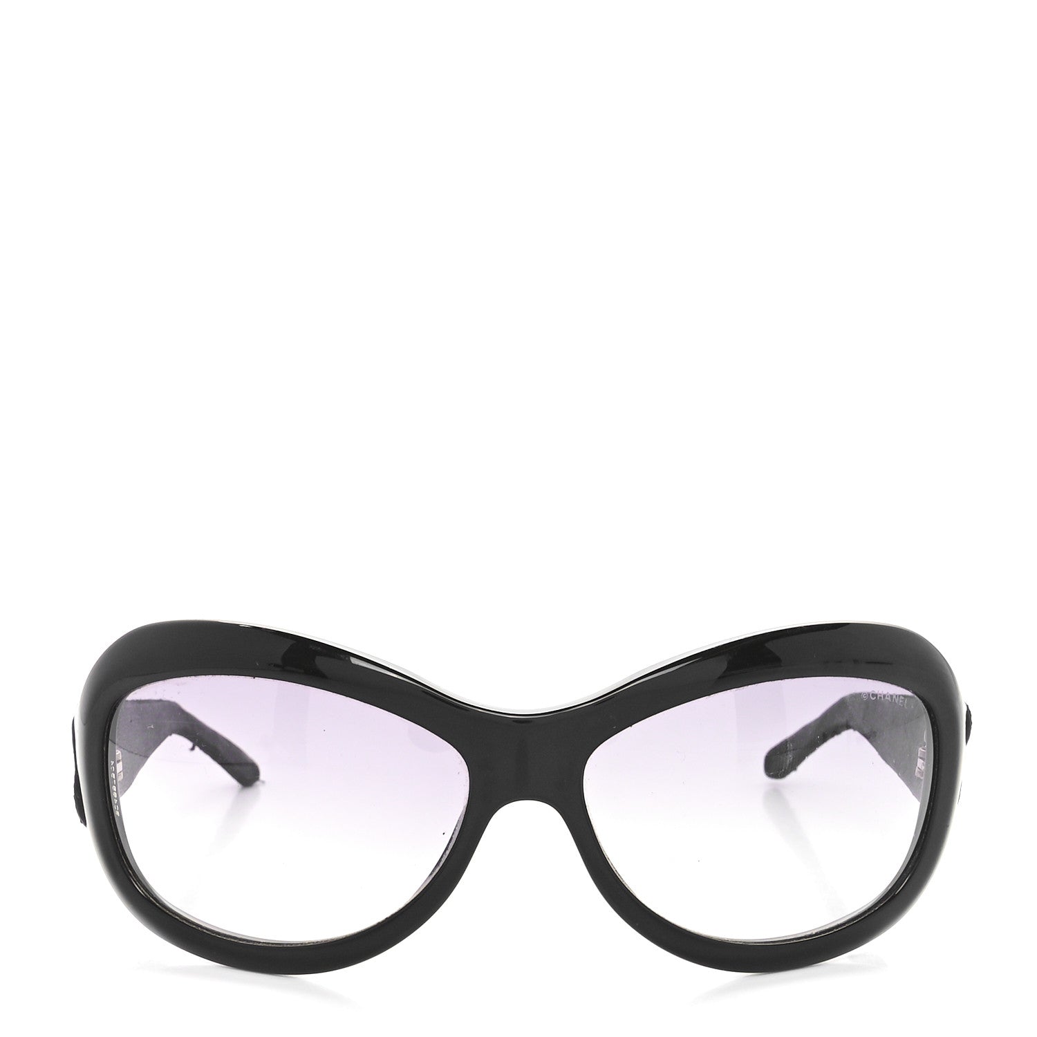 Chanel Lambskin Quilted CC Sunglasses 5116-Q Black 2 of 7